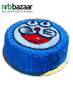 Coopers Doraemon Vanilla Cake as a Gift to your Child